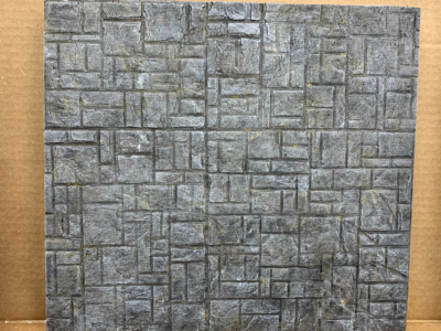 tutorial for painting stone walls on your diorama