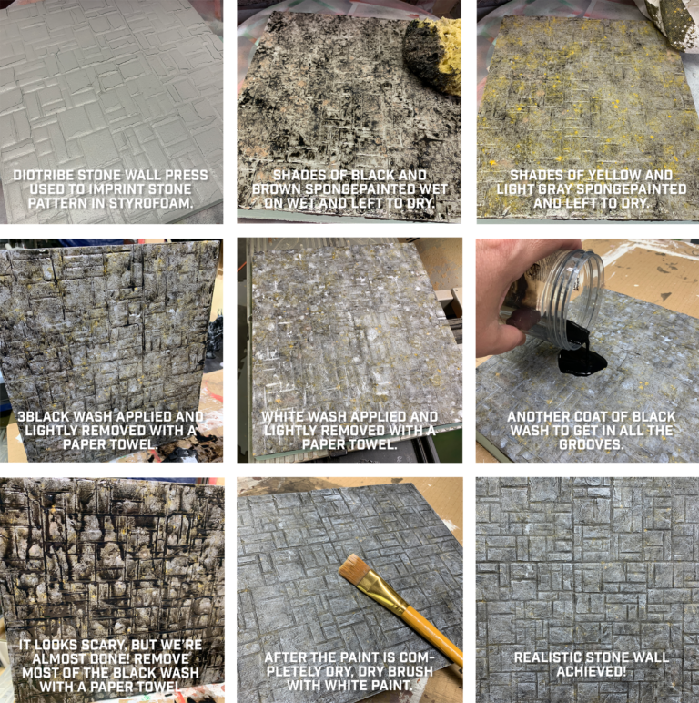 Tutorial Painting a stone wall