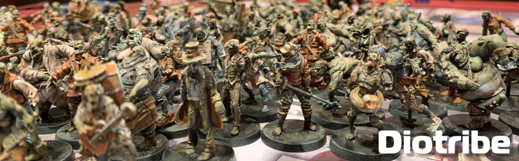 Tips and techniques for painting CMON Zombicide miniatures